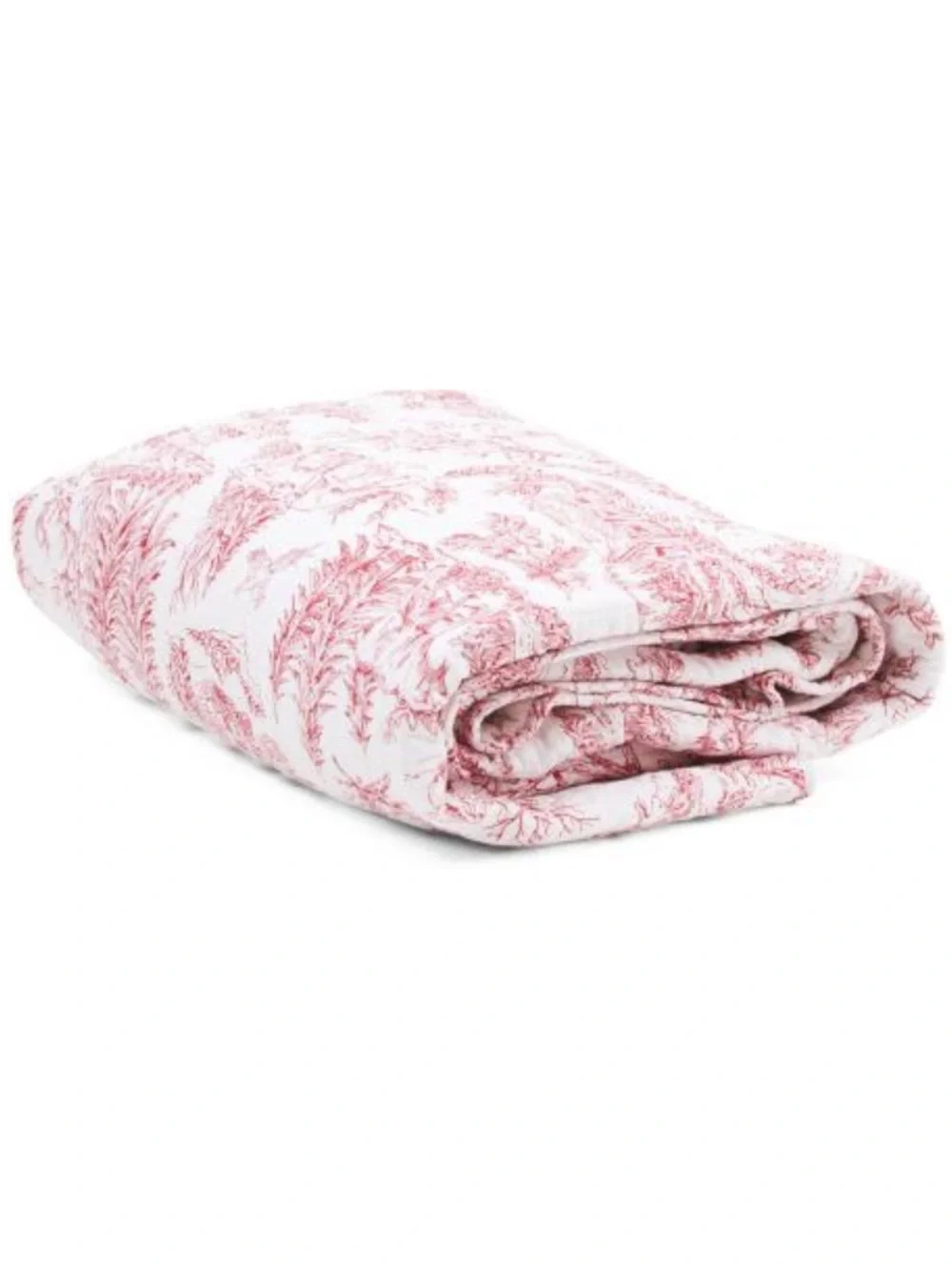 ASPEN cotton toile quilt set